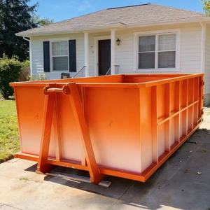 Kontainer Hook Lift Galvanis Celup Panas Baja A210 <span class=keywords><strong>Heavy</strong></span> Duty untuk Logam Bekas Industri - Product Image 5