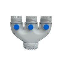 Raccord en U en PP de qualité supérieure, connecteur à vis sans valve, raccord de tuyau PE pour système d'air frais