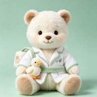 Boneka Beruang Teddy Dokter Custom, Boneka Beruang Lembut, Dekorasi Rumah, Hadiah Anak, Penjualan Langsung Pabrik, Grosir