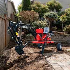 Mini-excavatrice araignée légère, fonctionnement flexible pour le creusement de fossés dans les vergers et les petits projets de construction, rotation OEM à 360° - Product Image 5