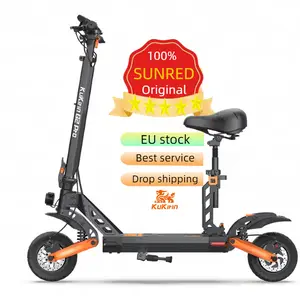 New design portable KUKIRIN overseas warehouse in us eu ca au drop shipping g2pro 600w 48v 15AH 55-60km range electric scooter w