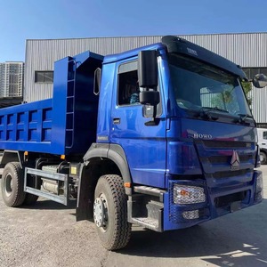 HOWO autocarro con cassone ribaltabile 10 m3 della sabbia da 16 tonnellate prezzo più basso piccoli camion per il mercato dell'africa - Product Image 1
