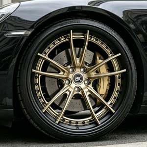 Jantes Bku Custom 3 pièces forgées 5x130 pour <span class=keywords><strong>Porsche</strong></span> <span class=keywords><strong>911</strong></span> Turbo 992 991 997 Cayman 718 <span class=keywords><strong>Spyder</strong></span> 19 20 21 pouces, jantes en alliage léger - Product Image 5