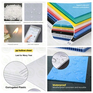 Panneau de cour en plastique ondulé imprimé sur mesure simple face pour la promotion des affaires de la campagne politique immobilière - Product Image 4
