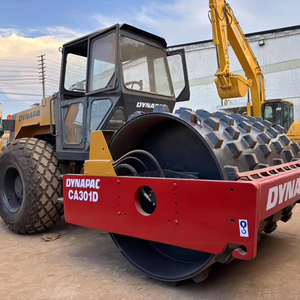 Rodillo Compactador de Neumáticos Usado Dynapac CA251D de Alta Potencia, Motor Diésel 5.5kW, 11t de Peso, Conducción Cómoda, Tambor Único, Rueda de Acero, Motor 2023 - Product Image 1