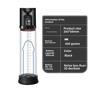 Automatische Elektrische Penispumpe Wiederaufladbares Männliches Verbesserungsgerät Vakuum-Booster-Pumpe Männliches Masturbationsspielzeug - Product Image 4
