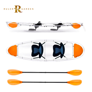 <span class=keywords><strong>Kayak</strong></span> transparent pour 2 personnes en polycarbonate, canoë, bateau <span class=keywords><strong>de</strong></span> pêche en <span class=keywords><strong>mer</strong></span>, bateau <span class=keywords><strong>à</strong></span> la dérive, bateau <span class=keywords><strong>à</strong></span> rames manuel, bateau <span class=keywords><strong>de</strong></span> plaisance - Product Image 1