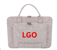 17.3 ''Portable ordinateur portable sacs universel feutre ordinateur portable double fermeture éclair sac de transport couverture tablette étui Latops accessoires