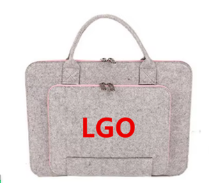 17.3 ''xách tay máy tính xách tay Túi phổ cảm thấy máy tính xách tay dây kéo kép mang túi Bìa trường hợp máy tính bảng latops phụ kiện - Product Image 1