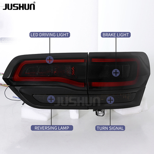 Luces Traseras LED JUSHUN para <span class=keywords><strong>Jeep</strong></span> <span class=keywords><strong>Grand</strong></span> <span class=keywords><strong>Cherokee</strong></span> 14-20, Actualización con Señales Dinámicas LED, Luces de Freno, Luces de Reversa, Conexión Plug and Play - Product Image 5
