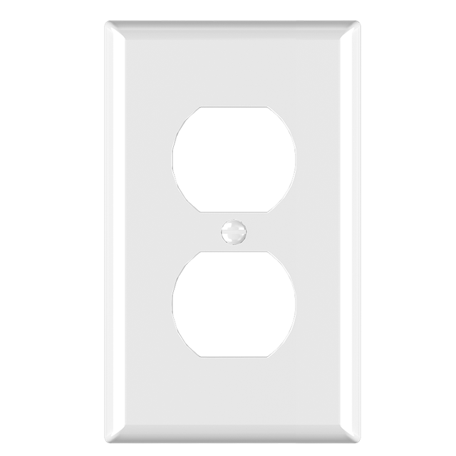 Duplex Receptacle Wall Plate US Standard Electrical Outlet Cover for Switch Receptacle Home Use for Listed Durable 20A PC
