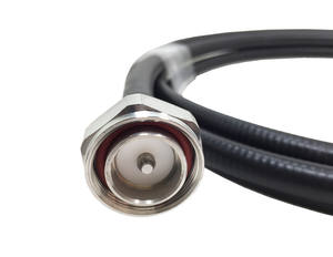 Cable Coaxial Flexible de 1/2 Pulgada con Conector DIN Macho de Ángulo Recto de 7/16 a Conector DIN Macho de 7-16 - Product Image 6