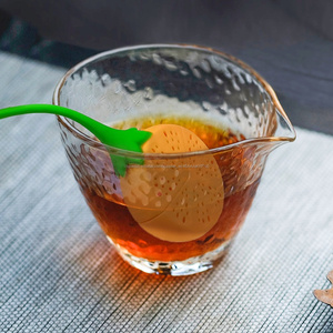 Amazon Venta caliente estándar de grado de limón de silicona con forma de <span class=keywords><strong>colador</strong></span> de té - Product Image 4