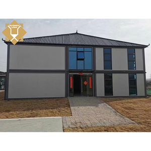 บ้านสำเร็จรูปหรูหราทันสมัยแบบโมดูลาร์  สำหรับใช้เป็นวิลล่า โรงแรม รีสอร์ท  ผลิตจากเหล็ก  ระบายอากาศได้ดี กันน้ำ พร้อมส่ง - Product Image 1