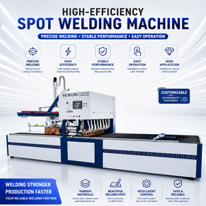 YICHANG Automatic Spot Welding <b>Machine</b> CNC Pneumatic Precision Welder for Shelf Panel <b>Production</b> 380V - Product Image 1