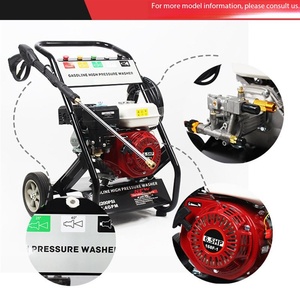 Hidrolavadora Comercial a Gasolina con <span class=keywords><strong>Manguera</strong></span> de Alta Resistencia y Pistola de Pulverización Ajustable <span class=keywords><strong>para</strong></span> Limpieza Exterior - Product Image 4