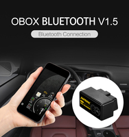 Escáner OBD2 AUTOOL ELM327 V1.5 OBOX, Lector de Diagnóstico Automotriz OBD 2, Lee y Borra Códigos, para iPhone, Android, Bluetooth, WIFI