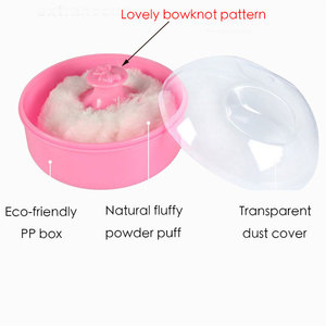 Nuovo nato Del Bambino Del Fronte di Corpo Confortevole Spugna Soffio Infantile Box In Polvere Puff Caso per il bambino - Product Image 4