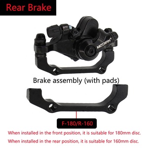 Nuevo Producto Accesorios para Bicicleta Pinza de Freno de Disco Negra para Bicicleta de Montaña en Venta - Product Image 5