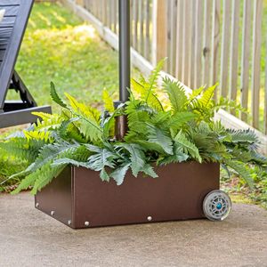 PIOEN-Base <span class=keywords><strong>de</strong></span> <span class=keywords><strong>parasol</strong></span> d'extérieur <span class=keywords><strong>de</strong></span> 100lb avec roues, jardinière <span class=keywords><strong>de</strong></span> support <span class=keywords><strong>de</strong></span> <span class=keywords><strong>parasol</strong></span> <span class=keywords><strong>de</strong></span> patio pour parapluies <span class=keywords><strong>de</strong></span> patio avec poteaux <span class=keywords><strong>de</strong></span> 2 "<span class=keywords><strong>de</strong></span> diamètre, marron - Product Image 3