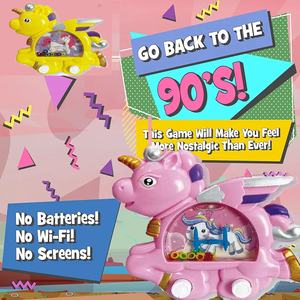 Gioco d'acqua portatile KK Dinosaur per bambini, in materiale ecologico, lancio dell'anello, gioco sensoriale acquatico, giocattolo educativo per bambini dai 5 ai 7 anni - Product Image 3