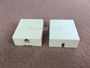 Boîtier de connexion téléphonique RJ11 CAT3 6P4C 1 câble de port fabricant professionnel échantillon prix d'usine gratuit - Product Image 4