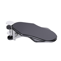 Repose-bras ergonomique pour bureau, support de poignet rotatif, repose-bras réglable avec support de tapis de souris pour clavier, ordinateur, bureau