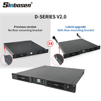 Amplificateurs de puissance stables D4-1500 Sic, qualité professionnelle, condensateurs japonais, 1500 W, amplificateur de puissance 1U, 4 canaux