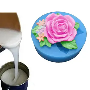 Заводская цена, прозрачная Жидкая силиконовая форма RVT1, материал для изготовления пресс-форм, оптовая продажа жидкого силиконового каучука для изготовления пресс-форм