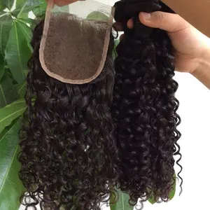 4束100% 人类头发马来西亚水波头发编织/阳光人类头发束工厂供应商为黑人女人