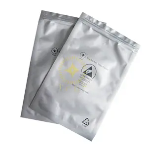 Aluminum Shielding Foil Bag ESD Vacuum Type To Well Protect Inside Products