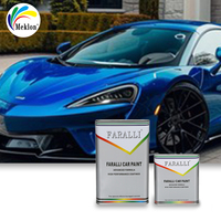 Meklon 2K High Glossy Car Refinish Clear Coat Liquide de pulvérisation de peinture automobile avec acrylique et résine pour la restauration de peinture automobile
