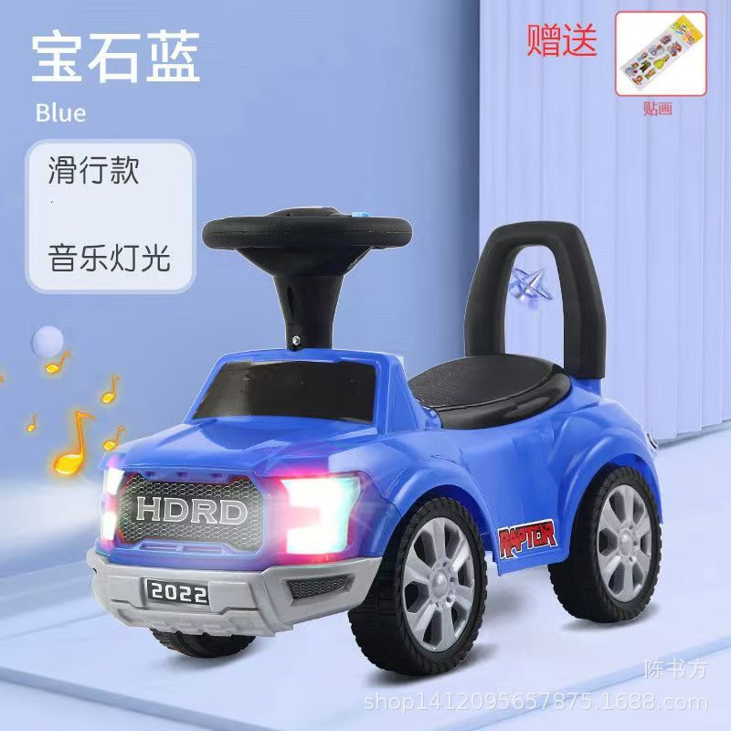 Mixed colors of scooters