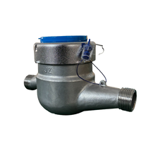 Compteur d'eau de type sec en acier inoxydable SS304 de 15 mm