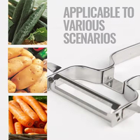 Gadgets de cuisine éplucheur multifonctionnel éplucheur de julienne de légumes éplucheur de pommes de terre