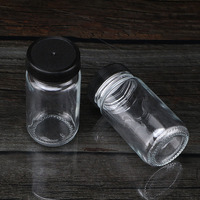 En stock 60ml 2oz verre Wellness Shot avec couvercle pour liquide mini pot large bouche réutilisable petites bouteilles de jus de gingembre clair shot