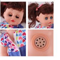 Vendeur chaud enfants jeu de rôle 10 pouces équipement de poupée fille pas cher landau pliable belle bébé poupée poussette jouet