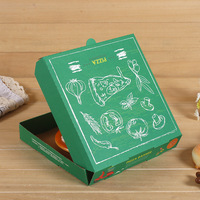 Boîte à pizza en carton ondulé personnalisée, imprimée sur mesure, 8, 10, 12, 16 pouces, réutilisable, emballage personnalisé, boîte à pizza pas chère