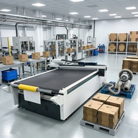 Flachbett-Schneideplotter mit Oszillierendem Messer für Wabenkarton, Digitaler CNC-Schneideplotter