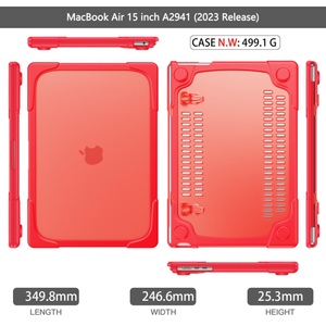2024, venta al por mayor, funda de TPU, funda de plástico duro para portátil para <span class=keywords><strong>Macbook</strong></span> <span class=keywords><strong>M2</strong></span> M1 <span class=keywords><strong>Chip</strong></span> <span class=keywords><strong>Pro</strong></span> Air <span class=keywords><strong>13</strong></span> 14 15 16 pulgadas, funda para bolsa - Product Image 5