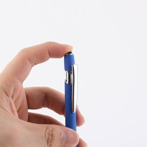 Bolígrafo Promocional Personalizado con Punta de Bola, Cubierta Suave de Metal, Bolígrafo de Aluminio con Punta Táctil, Bolígrafos con Logotipo Personalizado - Product Image 4