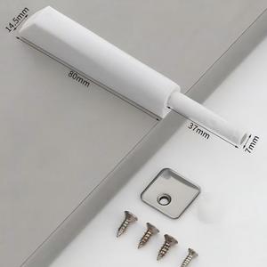Cierre de <span class=keywords><strong>Puerta</strong></span> de Armario y Gabinete Moderno con Apertura por Presión, Cierre Magnético sin Manija con Botón Invisible - Product Image 2