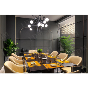 Juego de Muebles Comerciales Modernos de Madera para Restaurante, Salón, Habitación Privada de Hotel, Comedor - Product Image 3