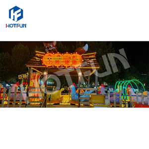 Montaña rusa personalizada a precio de fábrica para niños, equipo de entretenimiento, pista deslizante, coche, carrera de pollos a la venta - Product Image 4