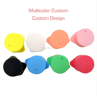 Couvre-gobelets en silicone réutilisables et extensibles, lumineux, anti-drogues, pour la protection des fêtes et des clubs, sécurité personnelle