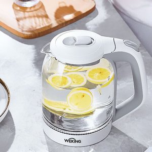 Hervidor <span class=keywords><strong>de</strong></span> Agua <span class=keywords><strong>de</strong></span> Vidrio <span class=keywords><strong>de</strong></span> <span class=keywords><strong>1</strong></span>.8L, Nuevo y Moderno, Electrodoméstico para Hervir Agua, Producto en Stock, <span class=keywords><strong>Calentador</strong></span> <span class=keywords><strong>de</strong></span> Agua Eléctrico Portátil para Uso Doméstico - Product Image 3