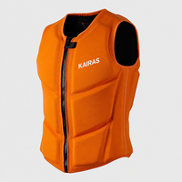 Gilet de sauvetage en néoprène personnalisé avec logo, pour adultes, surf, natation, protection contre les chocs, flottabilité, pour les sports nautiques et les activités de plein air