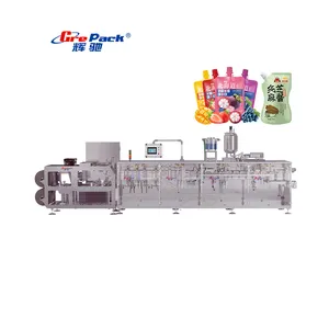 Horizontale Stand Up Auslauf beutel Waschmittel Liquid Form Fill Seal Packing Machine