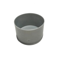 Conception spéciale en plastique peut organique en bois désodorisant voiture parfum tableau de bord diffuseur grande capacité de parfum en plastique peut couvercle