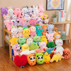 Peluche Super Morbido <span class=keywords><strong>a</strong></span> Forma di Coniglio Antistress - Premio per Macchine Acchiappapeluche all'Ingrosso - Product Image 1